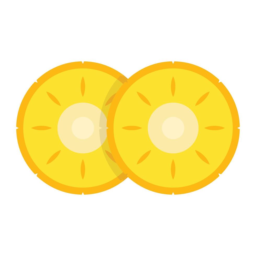 Pineapple vector. Pineapple logo. symbol. Pineapple on white background. vector