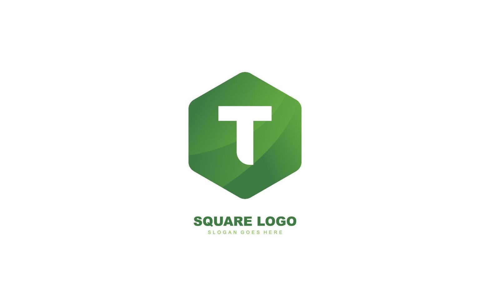 T logo shape for identity. letter template vector illustration for your brand.