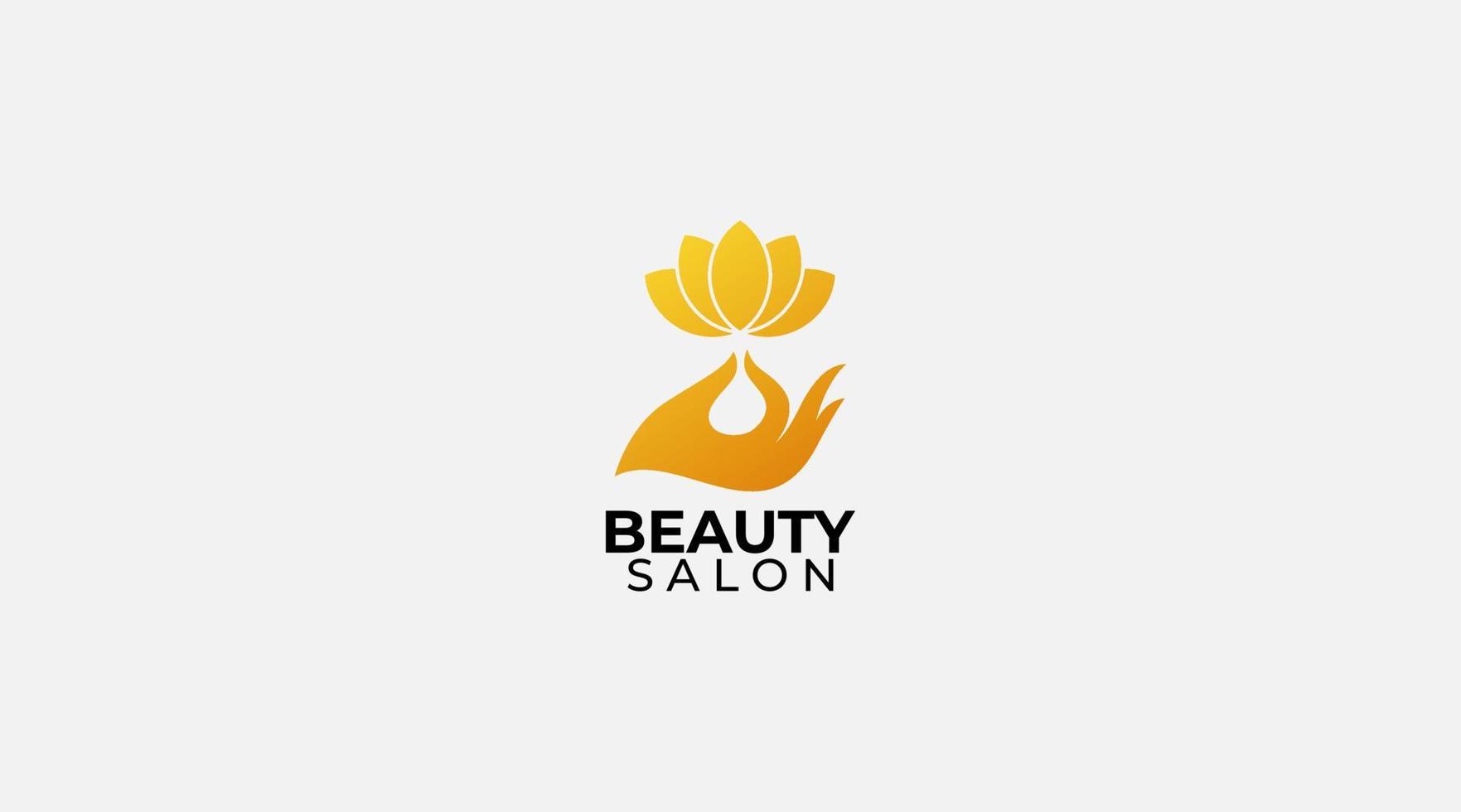 Luxury Beauty Lotus Elegant Logo Design vector