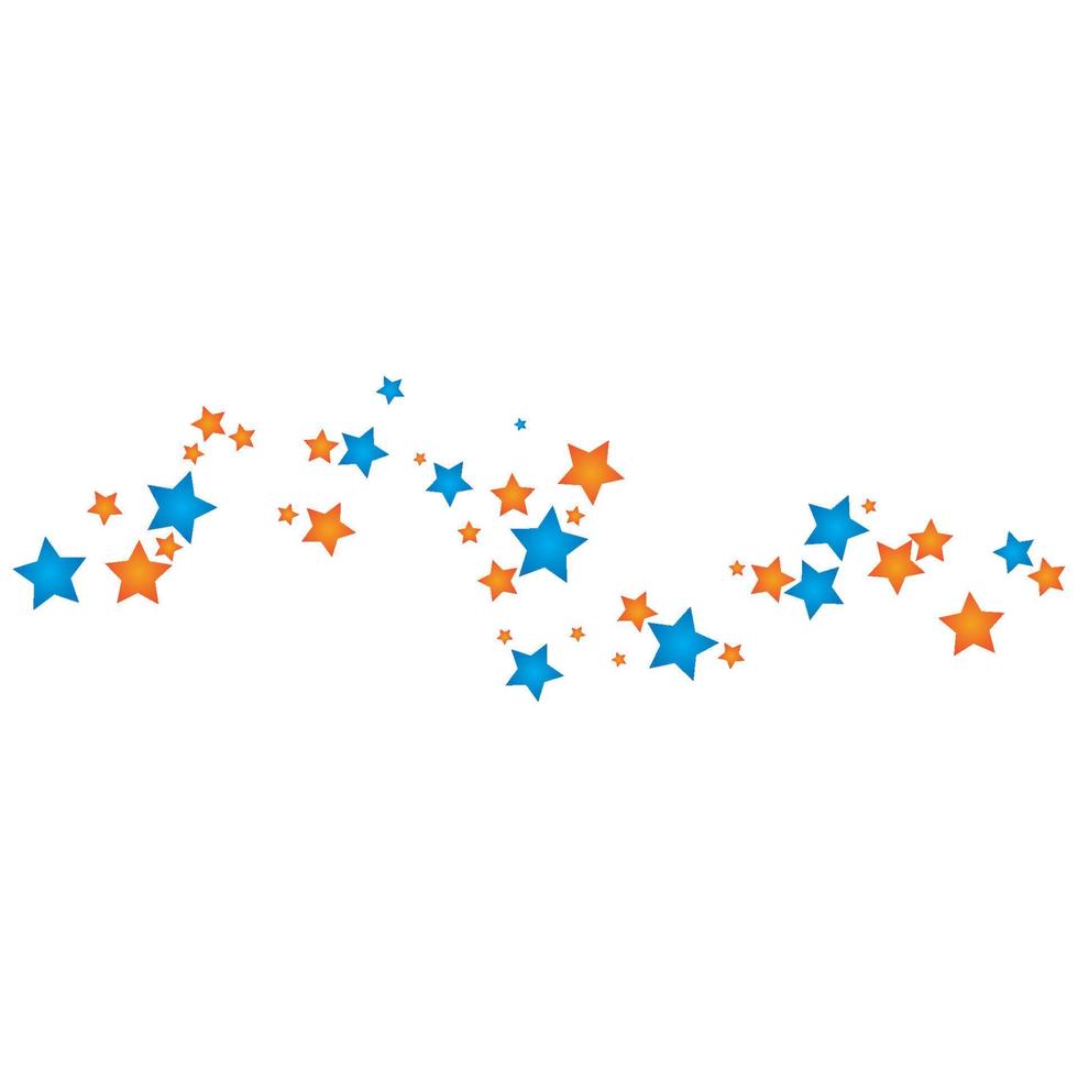 star background template vector