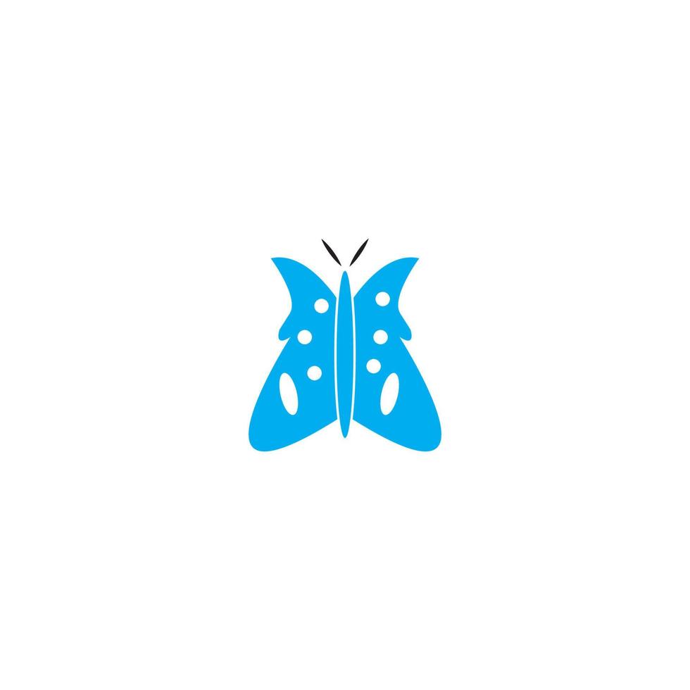 Beauty Butterfly Logo vector