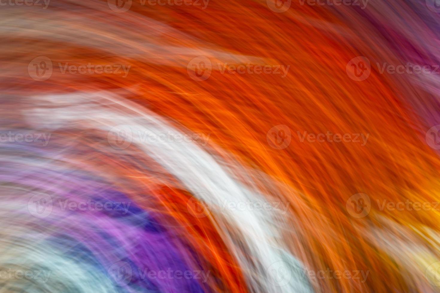 Multicolored wave abstraction in warm colors photo