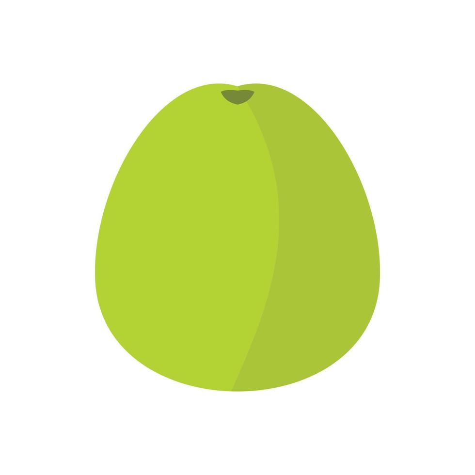 icono de pomelo en estilo plano vector