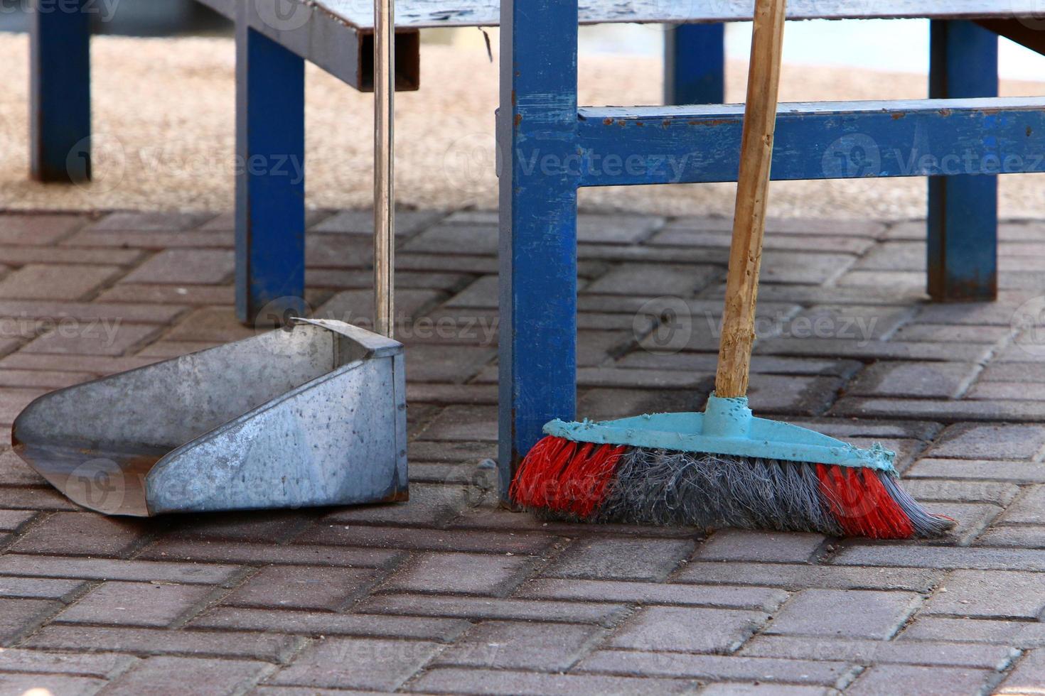 Work and working machines and tools in Israel. photo