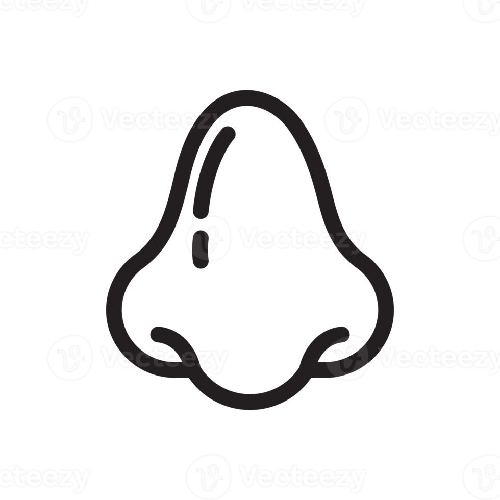 Nose icon. Runny nose The concept of care for patients with viral fever png