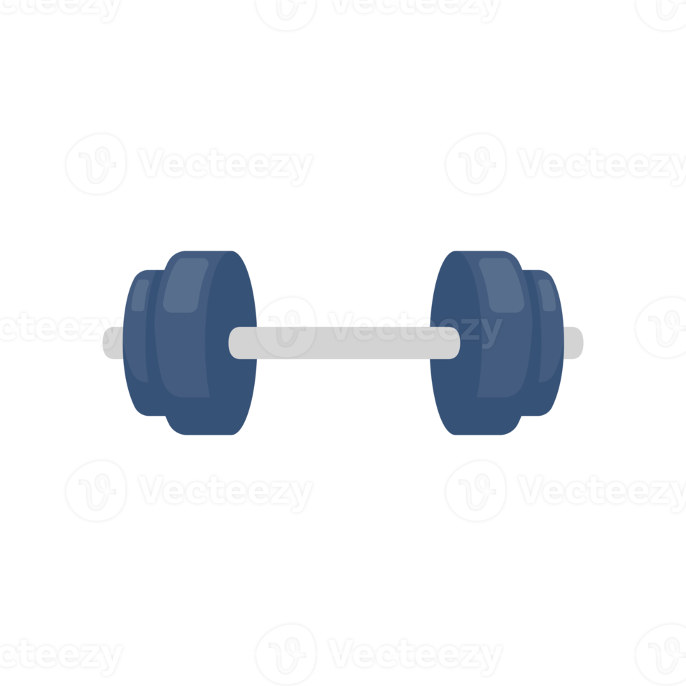 Fitness dumbbells made of steel with weights for lifting exercises to build muscle. png