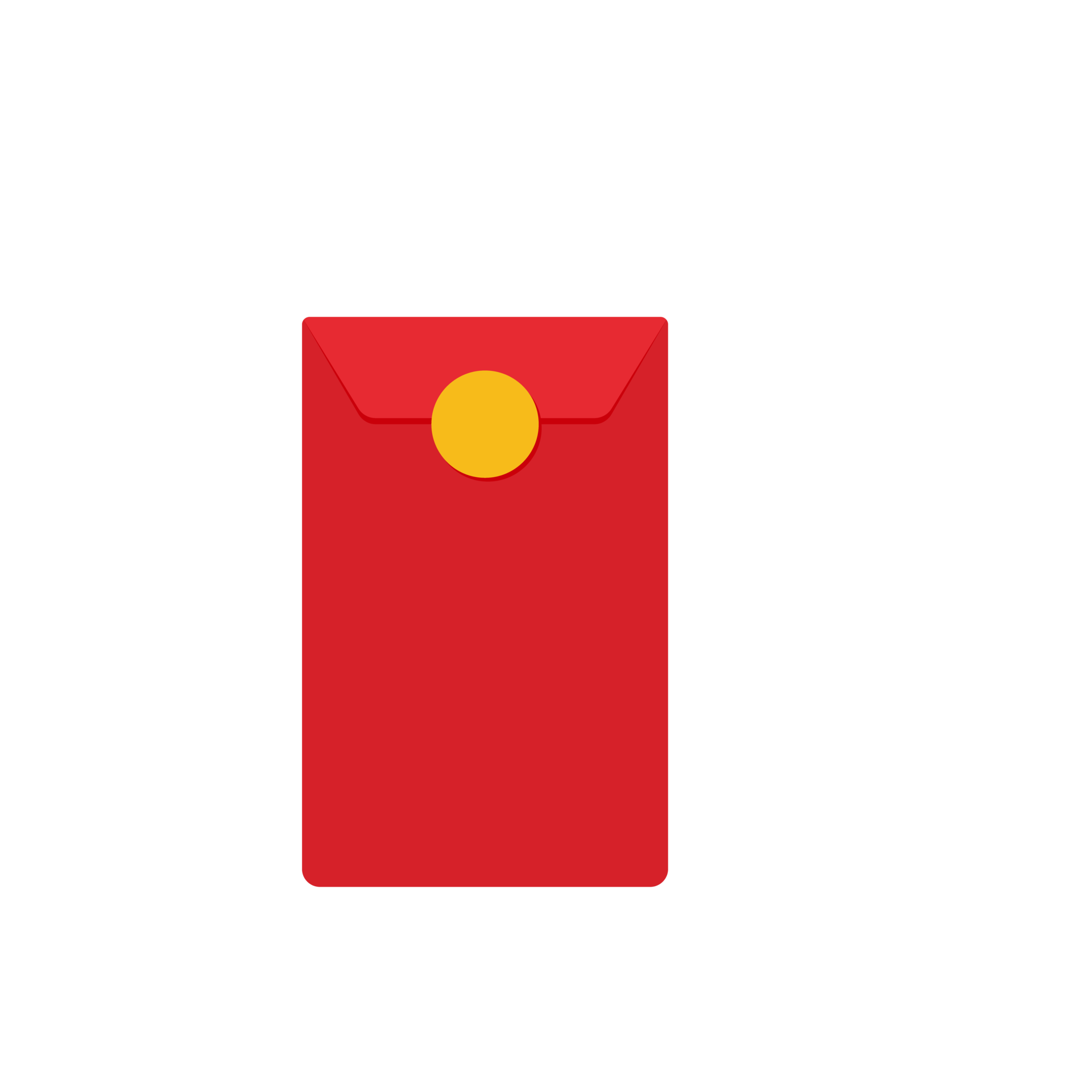 transparent red envelope