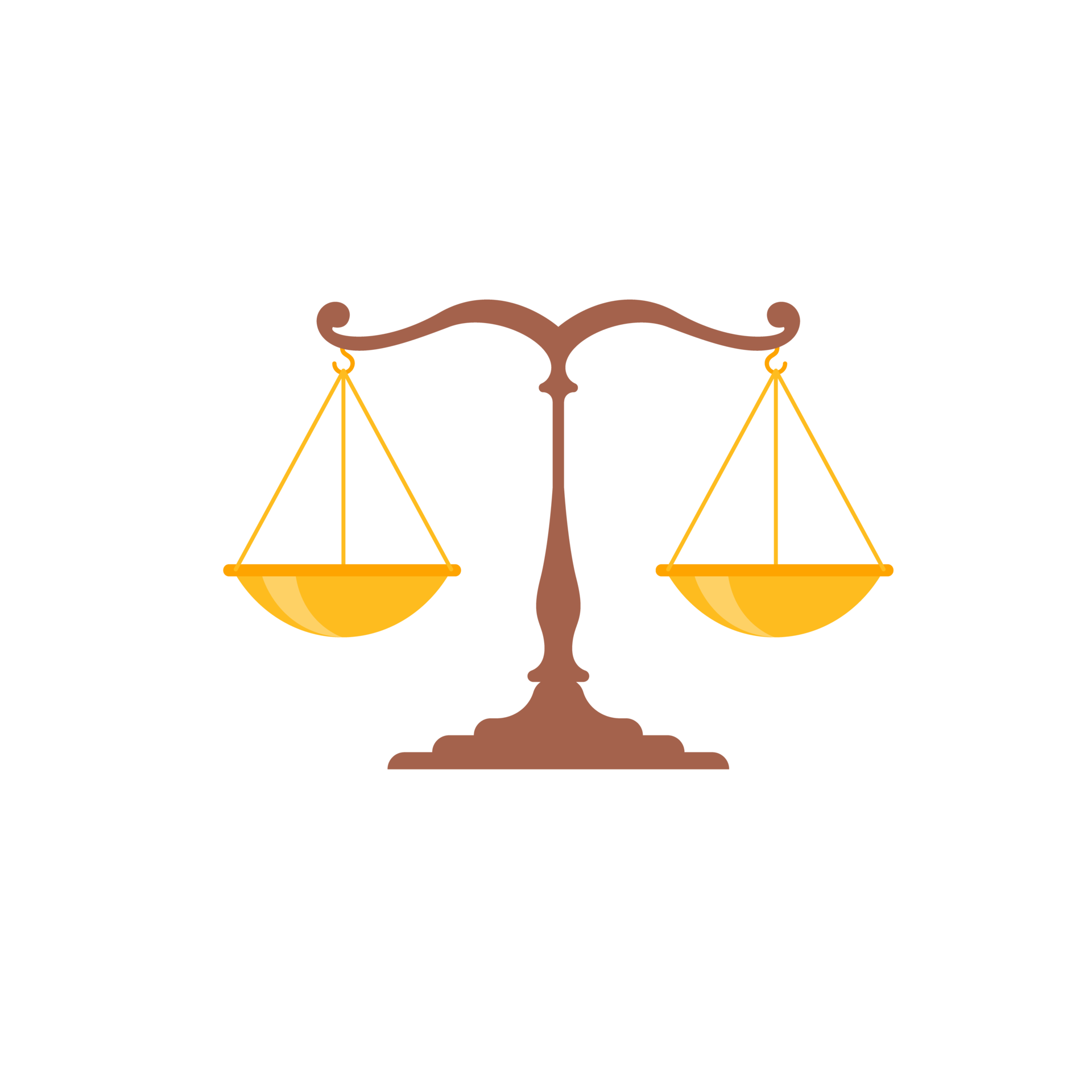 Free Richter skaliert das Symbol der Gerechtigkeit im Urteil der