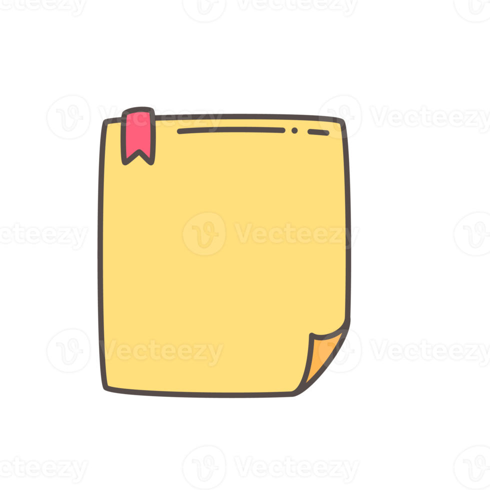 Bullet journal doodle set. hand drawn planner notebook elements png