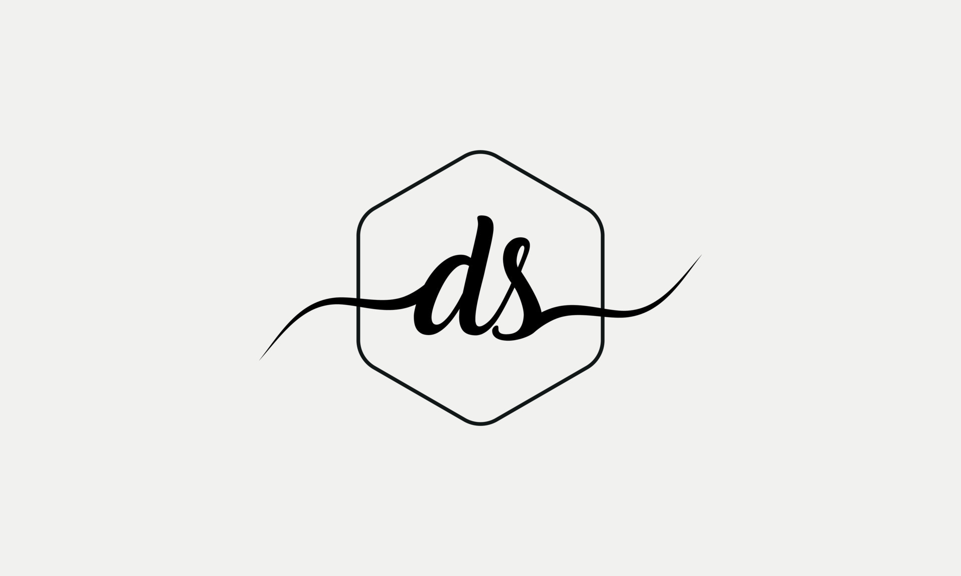 Handwriting letter DS logo pro vector file pro Vector Pro Vector ...