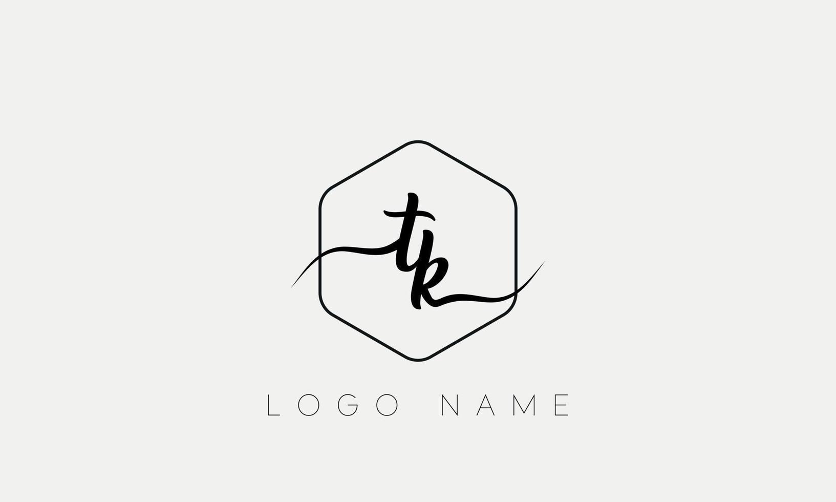 Handwriting letter TR logo pro vector file pro Vector Pro Vector