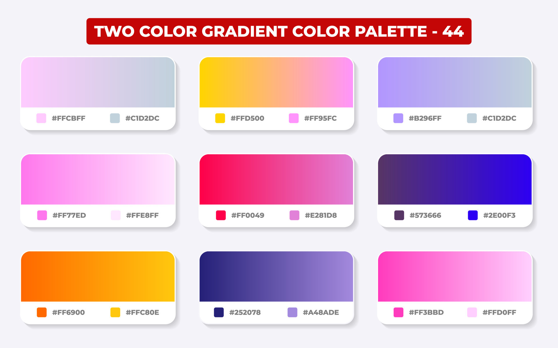 Buy Gradient Color Palette Online In India India 54 OFF