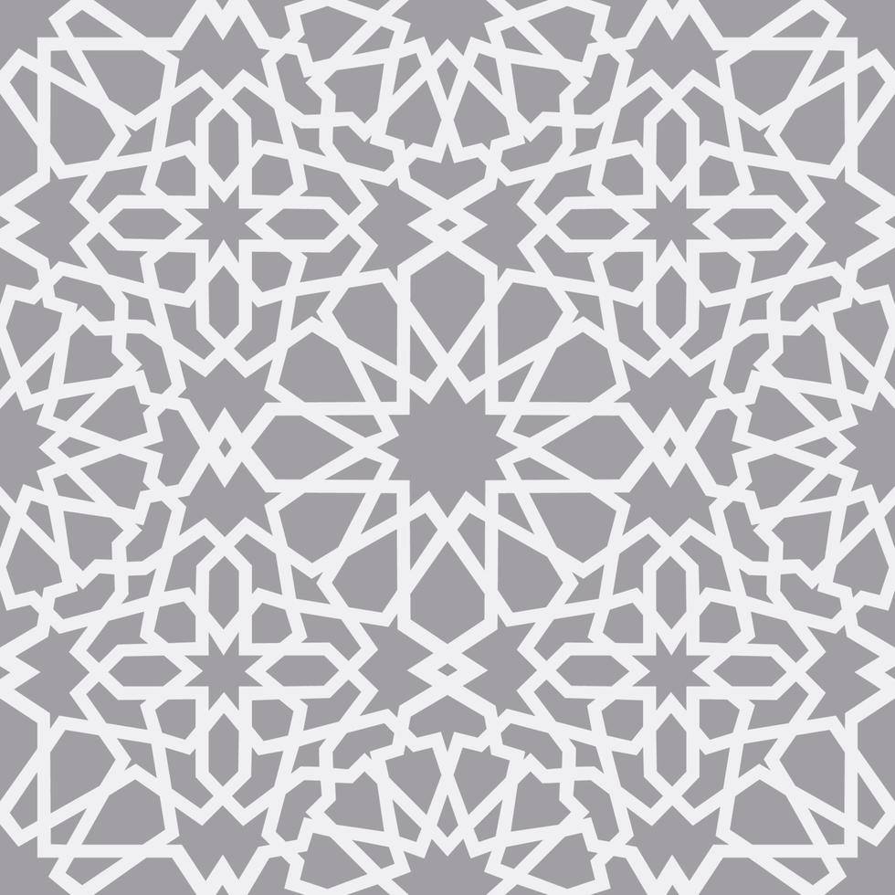 Islamic pattern . Seamless arabic geometric pattern, east ornament, indian ornament, persian motif, 3D. Endless texture can be used for wallpaper, pattern fills, web page background . vector