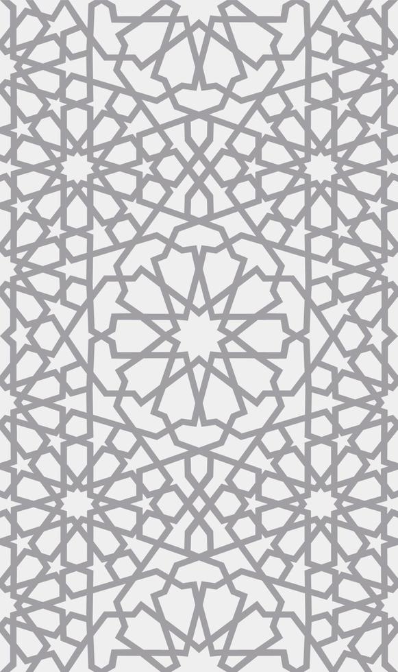 Islamic pattern . Seamless arabic geometric pattern, east ornament, indian ornament, persian motif, 3D. Endless texture can be used for wallpaper, pattern fills, web page background . vector