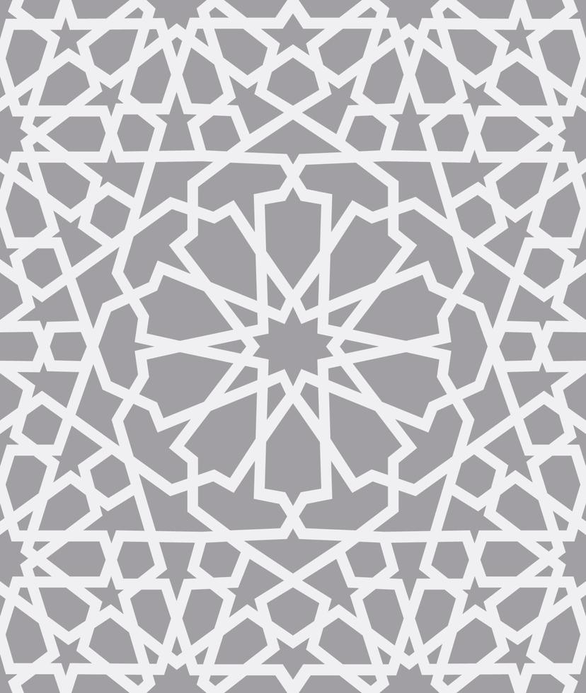 Islamic pattern . Seamless arabic geometric pattern, east ornament, indian ornament, persian motif, 3D. Endless texture can be used for wallpaper, pattern fills, web page background . vector