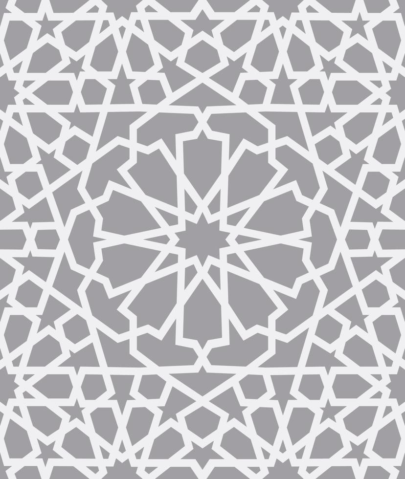 Islamic pattern . Seamless arabic geometric pattern, east ornament, indian ornament, persian motif, 3D. Endless texture can be used for wallpaper, pattern fills, web page background . vector