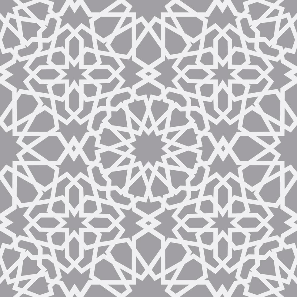 Islamic pattern . Seamless arabic geometric pattern, east ornament, indian ornament, persian motif, 3D. Endless texture can be used for wallpaper, pattern fills, web page background . vector