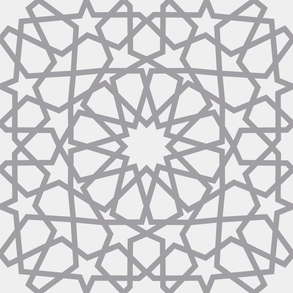 Islamic pattern . Seamless arabic geometric pattern, east ornament, indian ornament, persian motif, 3D. Endless texture can be used for wallpaper, pattern fills, web page background . vector