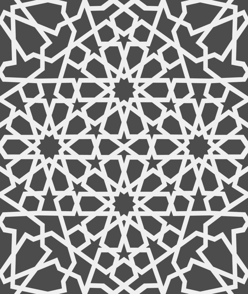 Islamic pattern . Seamless arabic geometric pattern, east ornament, indian ornament, persian motif, 3D. Endless texture can be used for wallpaper, pattern fills, web page background . vector