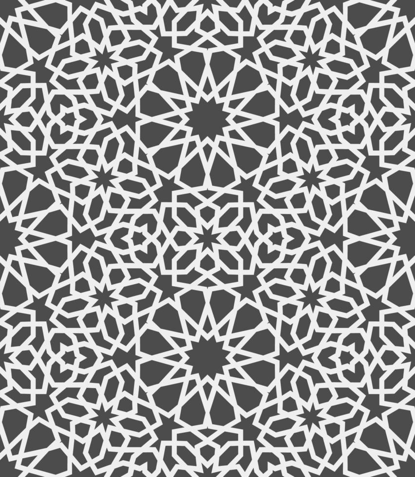 Islamic pattern . Seamless arabic geometric pattern, east ornament, indian ornament, persian motif, 3D. Endless texture can be used for wallpaper, pattern fills, web page background . vector