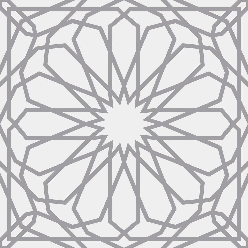Islamic pattern . Seamless arabic geometric pattern, east ornament, indian ornament, persian motif, 3D. Endless texture can be used for wallpaper, pattern fills, web page background . vector