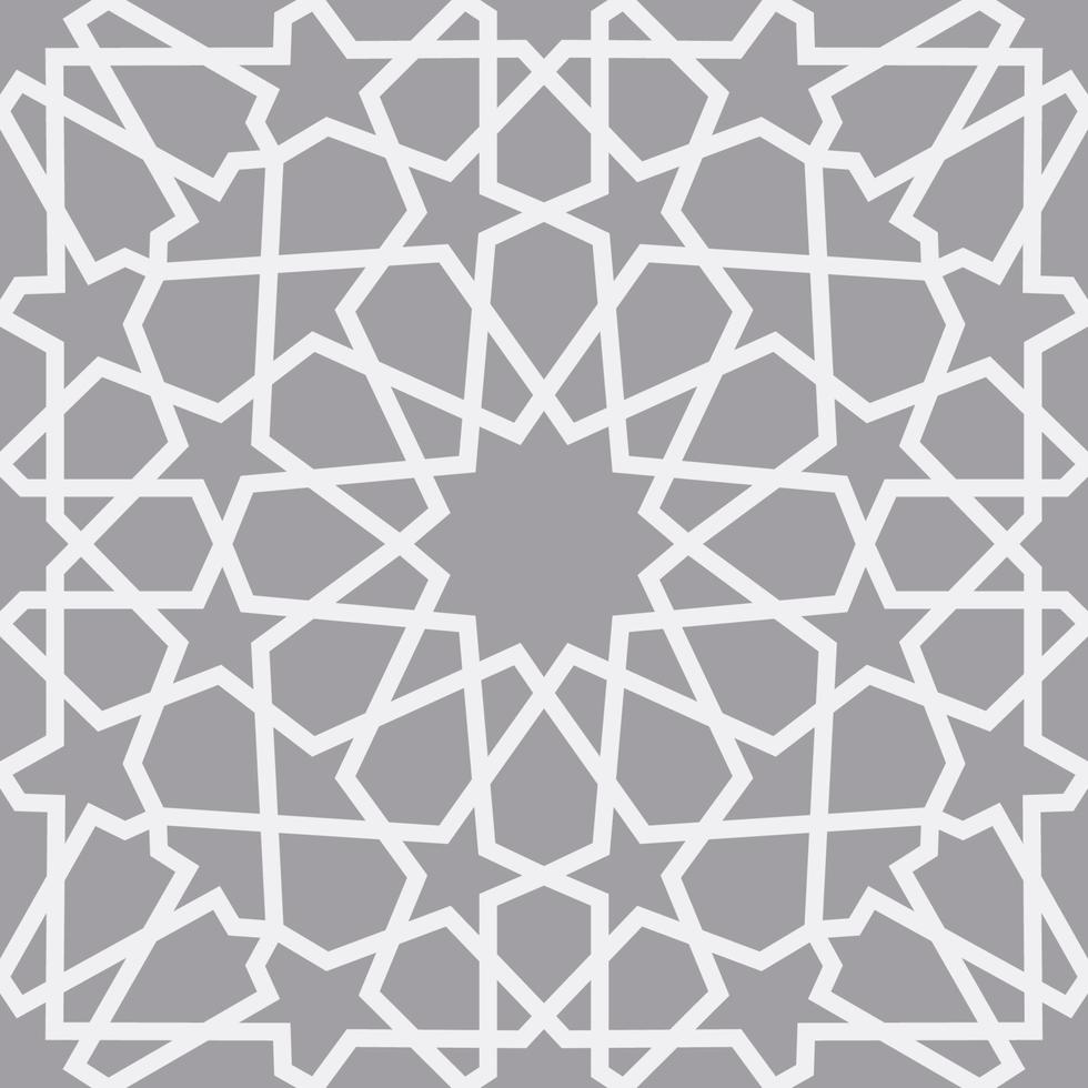 Islamic pattern . Seamless arabic geometric pattern, east ornament, indian ornament, persian motif, 3D. Endless texture can be used for wallpaper, pattern fills, web page background . vector