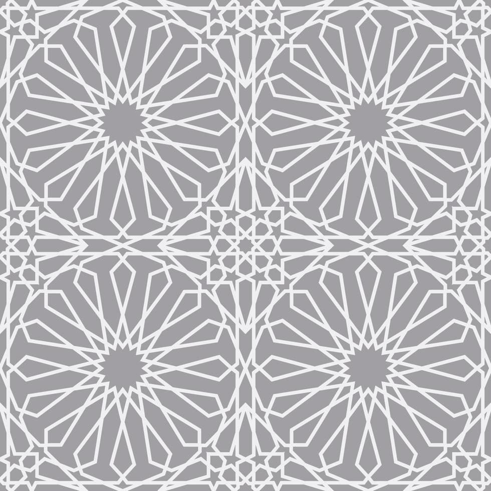 Islamic pattern . Seamless arabic geometric pattern, east ornament, indian ornament, persian motif, 3D. Endless texture can be used for wallpaper, pattern fills, web page background . vector