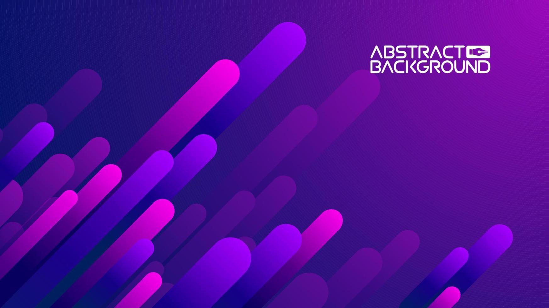 Geometric background flat layout template on purple gradient backdrop. Modern style future poster template. Graphic design element with geometric shape. Modern template vector design. EPS 10.