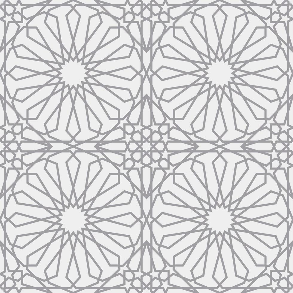 Islamic pattern . Seamless arabic geometric pattern, east ornament, indian ornament, persian motif, 3D. Endless texture can be used for wallpaper, pattern fills, web page background . vector