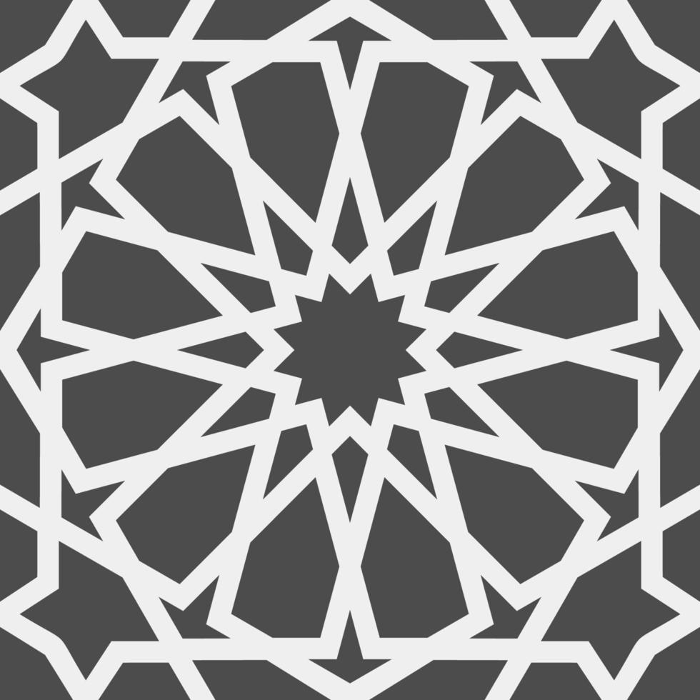 Islamic pattern . Seamless arabic geometric pattern, east ornament, indian ornament, persian motif, 3D. Endless texture can be used for wallpaper, pattern fills, web page background . vector
