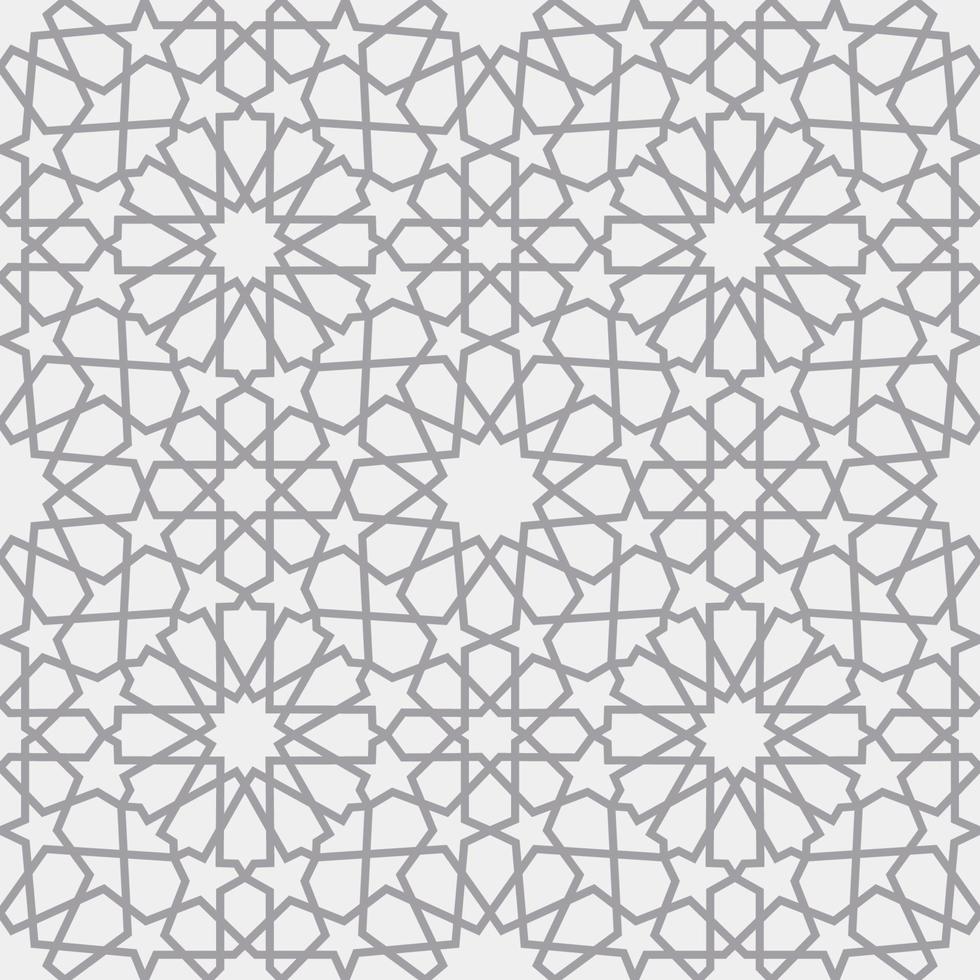 Islamic pattern . Seamless arabic geometric pattern, east ornament, indian ornament, persian motif, 3D. Endless texture can be used for wallpaper, pattern fills, web page background . vector
