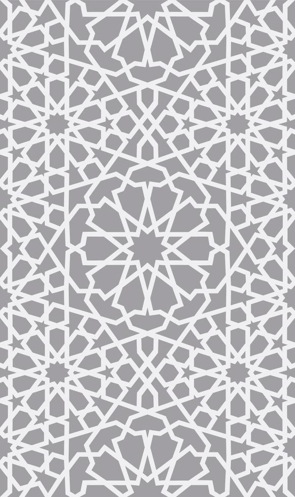 Islamic pattern . Seamless arabic geometric pattern, east ornament, indian ornament, persian motif, 3D. Endless texture can be used for wallpaper, pattern fills, web page background . vector