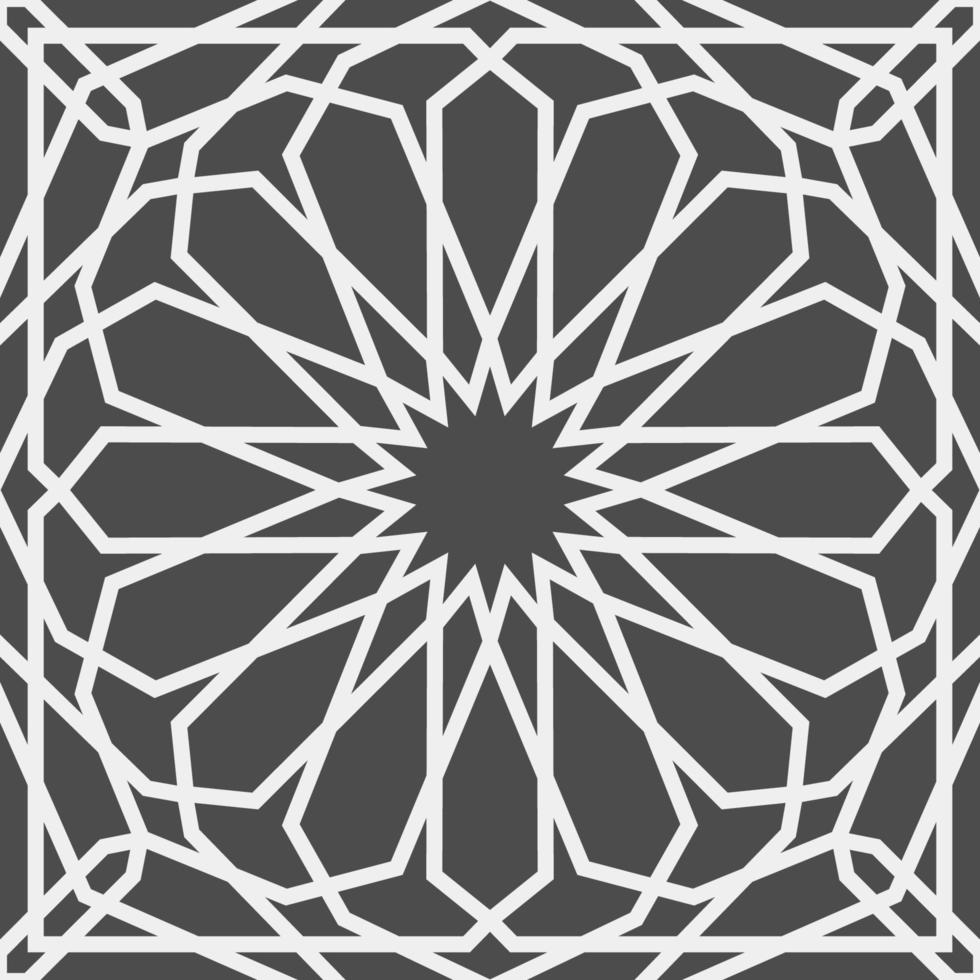 Islamic pattern . Seamless arabic geometric pattern, east ornament, indian ornament, persian motif, 3D. Endless texture can be used for wallpaper, pattern fills, web page background . vector