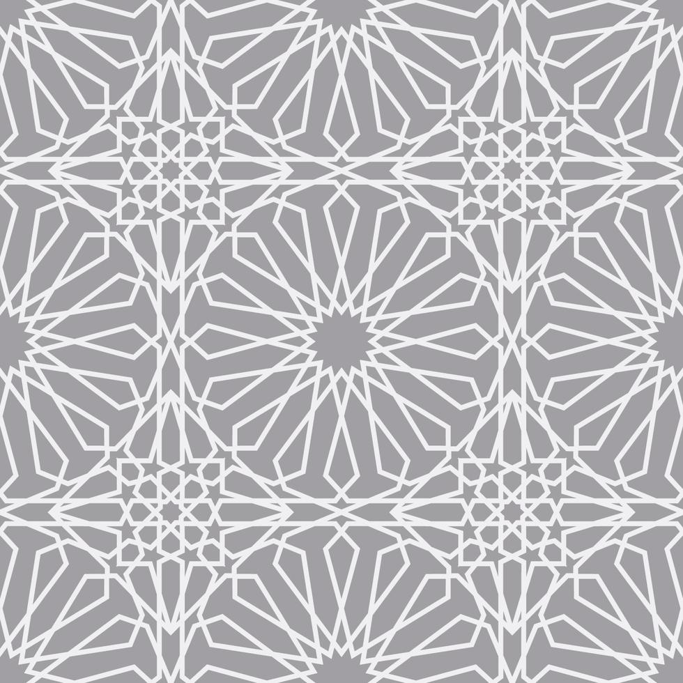 Islamic pattern . Seamless arabic geometric pattern, east ornament, indian ornament, persian motif, 3D. Endless texture can be used for wallpaper, pattern fills, web page background . vector