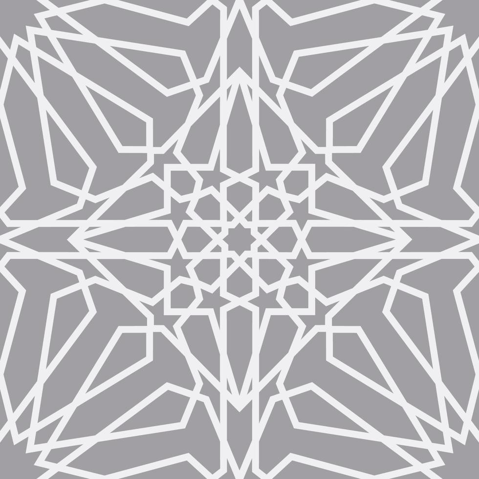 Islamic pattern . Seamless arabic geometric pattern, east ornament, indian ornament, persian motif, 3D. Endless texture can be used for wallpaper, pattern fills, web page background . vector