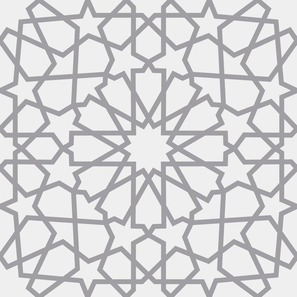 Islamic pattern . Seamless arabic geometric pattern, east ornament, indian ornament, persian motif, 3D. Endless texture can be used for wallpaper, pattern fills, web page background . vector