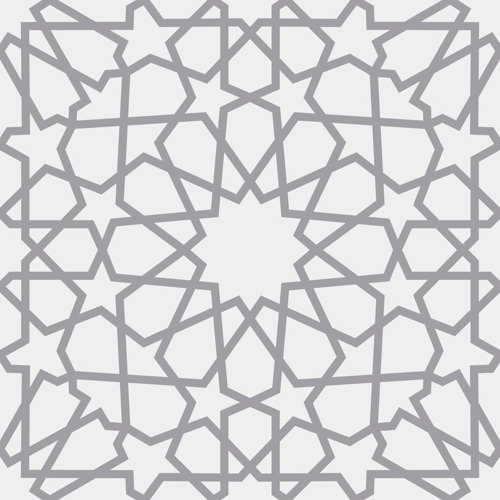 Islamic pattern . Seamless arabic geometric pattern, east ornament, indian ornament, persian motif, 3D. Endless texture can be used for wallpaper, pattern fills, web page background . vector
