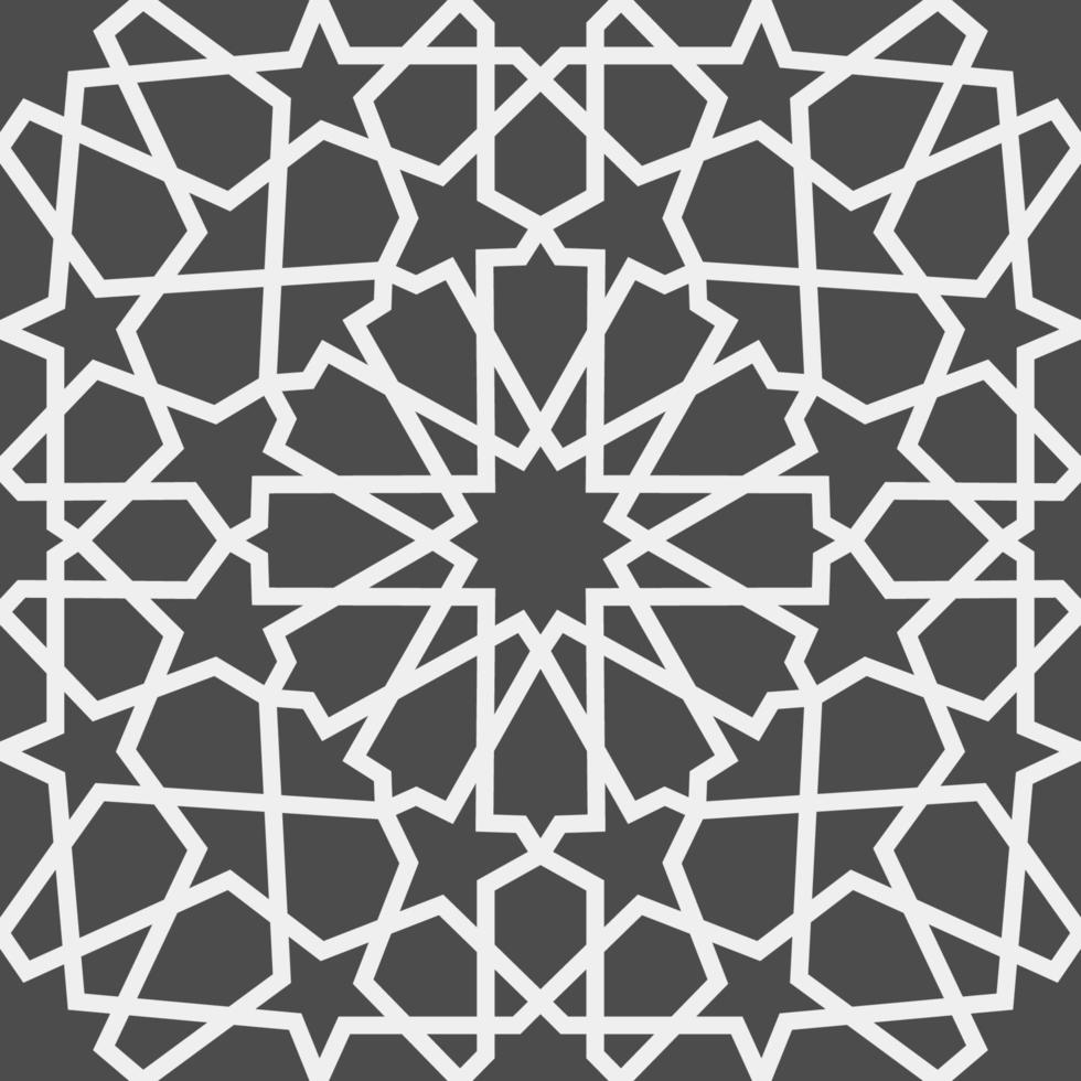 Islamic pattern . Seamless arabic geometric pattern, east ornament, indian ornament, persian motif, 3D. Endless texture can be used for wallpaper, pattern fills, web page background . vector