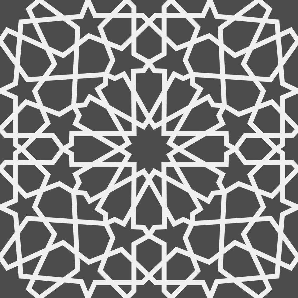 Islamic pattern . Seamless arabic geometric pattern, east ornament, indian ornament, persian motif, 3D. Endless texture can be used for wallpaper, pattern fills, web page background . vector