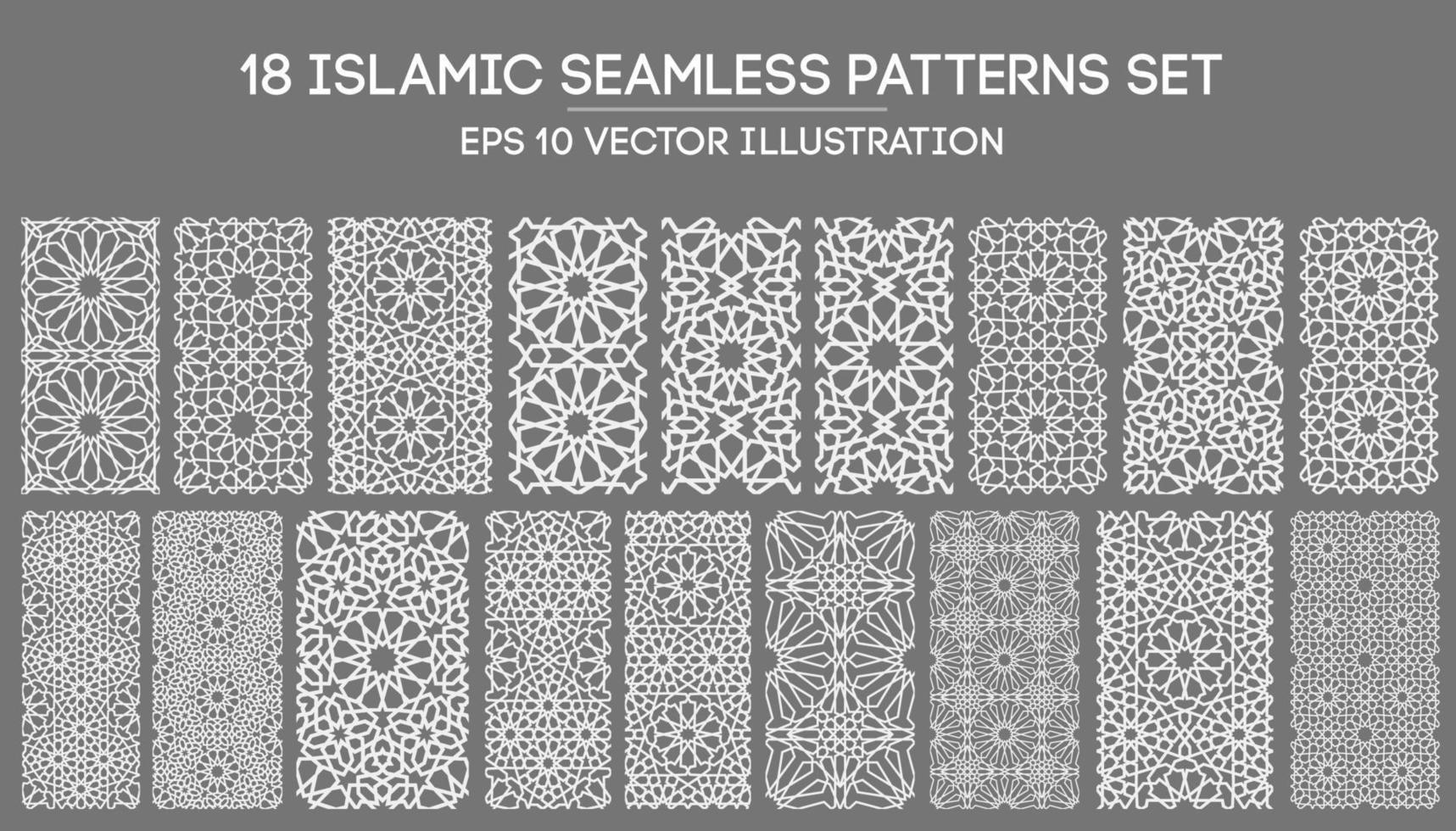Islamic ornament vector , persian motiff . 3d ramadan islamic round pattern elements . Geometric circular ornamental arabic symbol vector EPS 10
