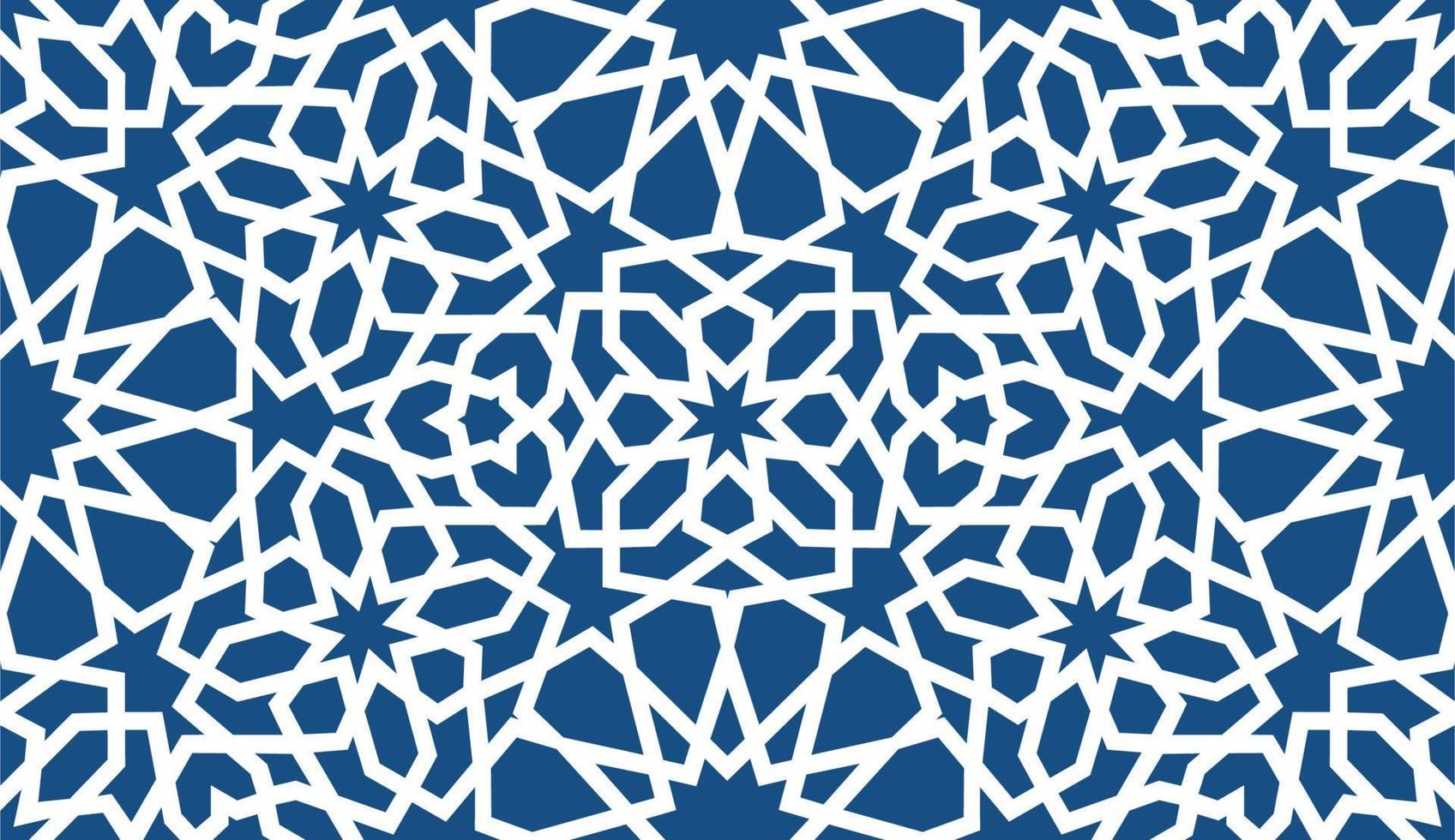 patrón islámico azul. patrón geométrico árabe sin fisuras, ornamento oriental, ornamento indio, motivo persa, 3d. la textura sin fin se puede utilizar para papel tapiz, rellenos de patrón, fondo de página web. vector