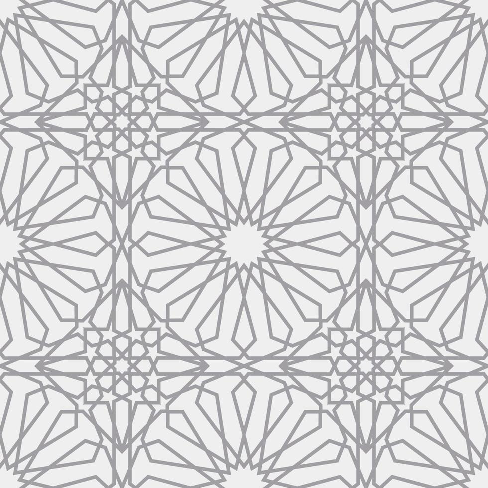 Islamic pattern . Seamless arabic geometric pattern, east ornament, indian ornament, persian motif, 3D. Endless texture can be used for wallpaper, pattern fills, web page background . vector