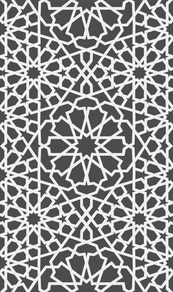 Islamic pattern . Seamless arabic geometric pattern, east ornament, indian ornament, persian motif, 3D. Endless texture can be used for wallpaper, pattern fills, web page background . vector