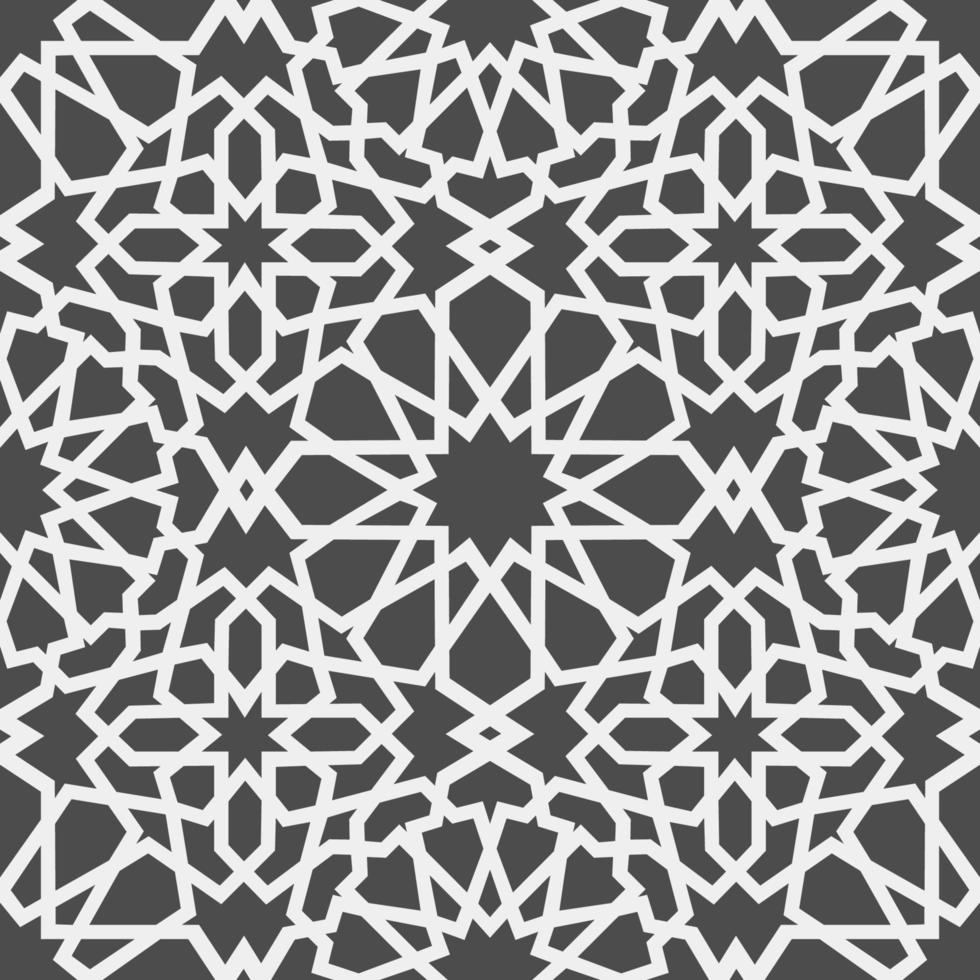 Islamic pattern . Seamless arabic geometric pattern, east ornament, indian ornament, persian motif, 3D. Endless texture can be used for wallpaper, pattern fills, web page background . vector