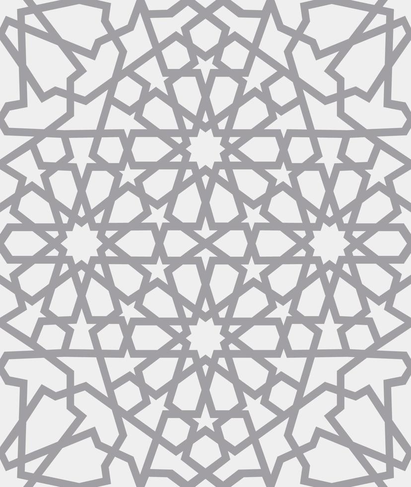 Islamic pattern . Seamless arabic geometric pattern, east ornament, indian ornament, persian motif, 3D. Endless texture can be used for wallpaper, pattern fills, web page background . vector