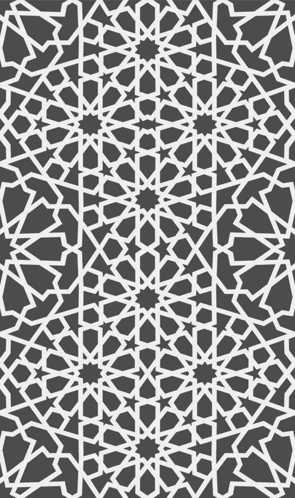 Islamic pattern . Seamless arabic geometric pattern, east ornament, indian ornament, persian motif, 3D. Endless texture can be used for wallpaper, pattern fills, web page background . vector