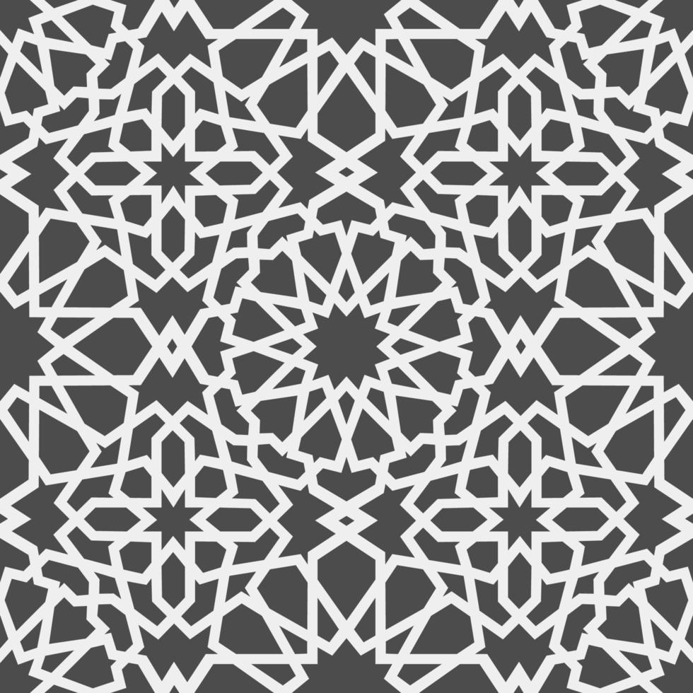 Islamic pattern . Seamless arabic geometric pattern, east ornament, indian ornament, persian motif, 3D. Endless texture can be used for wallpaper, pattern fills, web page background . vector