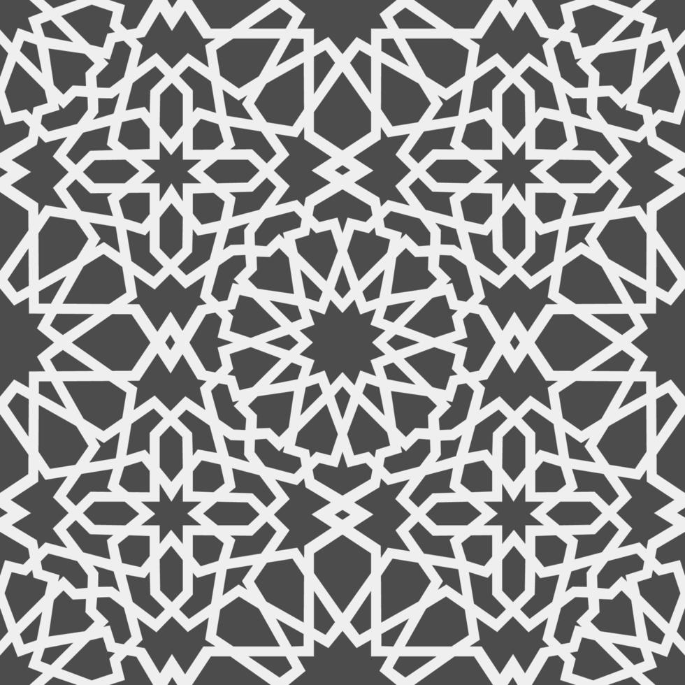 Islamic pattern . Seamless arabic geometric pattern, east ornament, indian ornament, persian motif, 3D. Endless texture can be used for wallpaper, pattern fills, web page background . vector