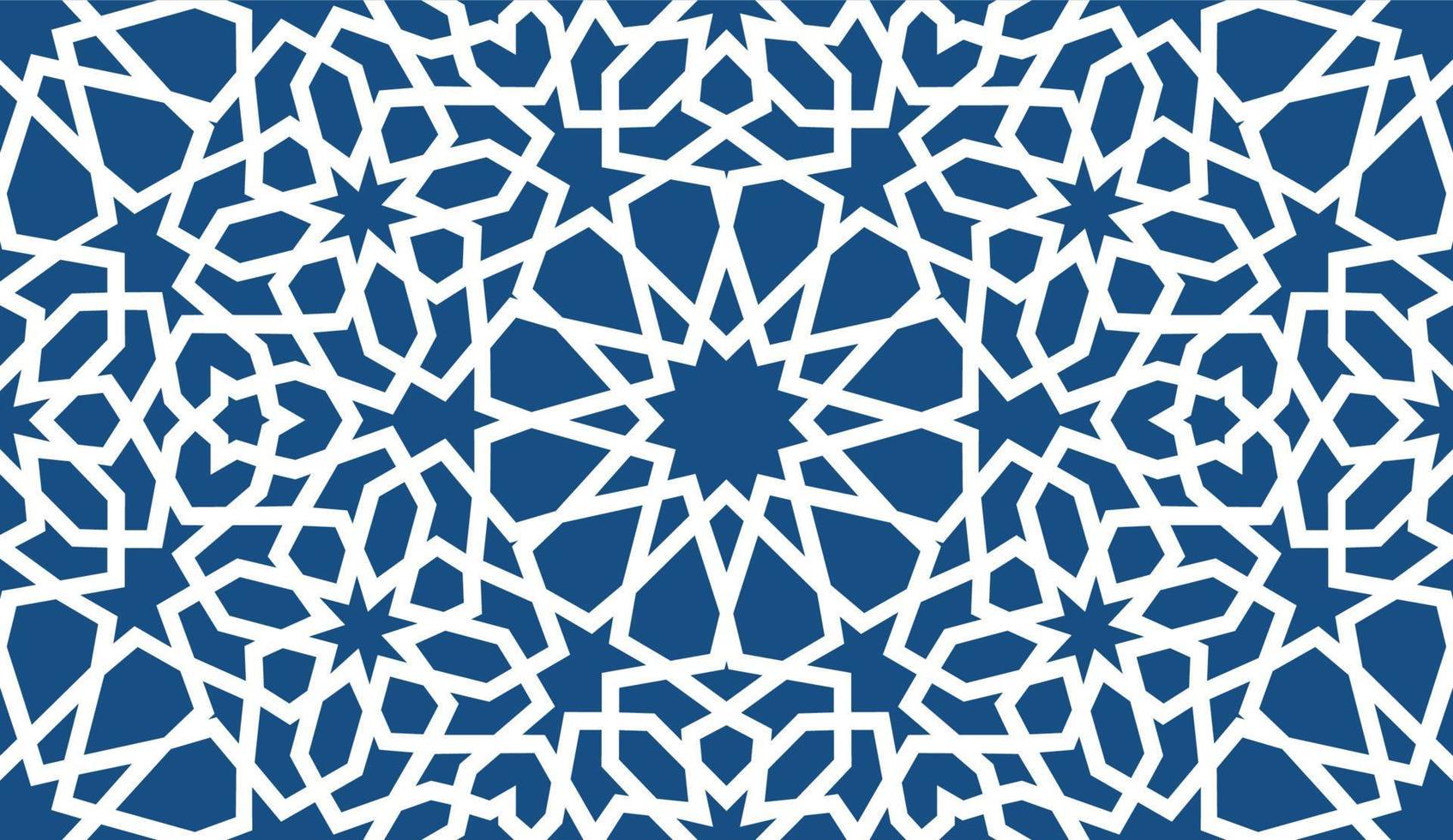 patrón islámico azul. patrón geométrico árabe sin fisuras, ornamento oriental, ornamento indio, motivo persa, 3d. la textura sin fin se puede utilizar para papel tapiz, rellenos de patrón, fondo de página web. vector