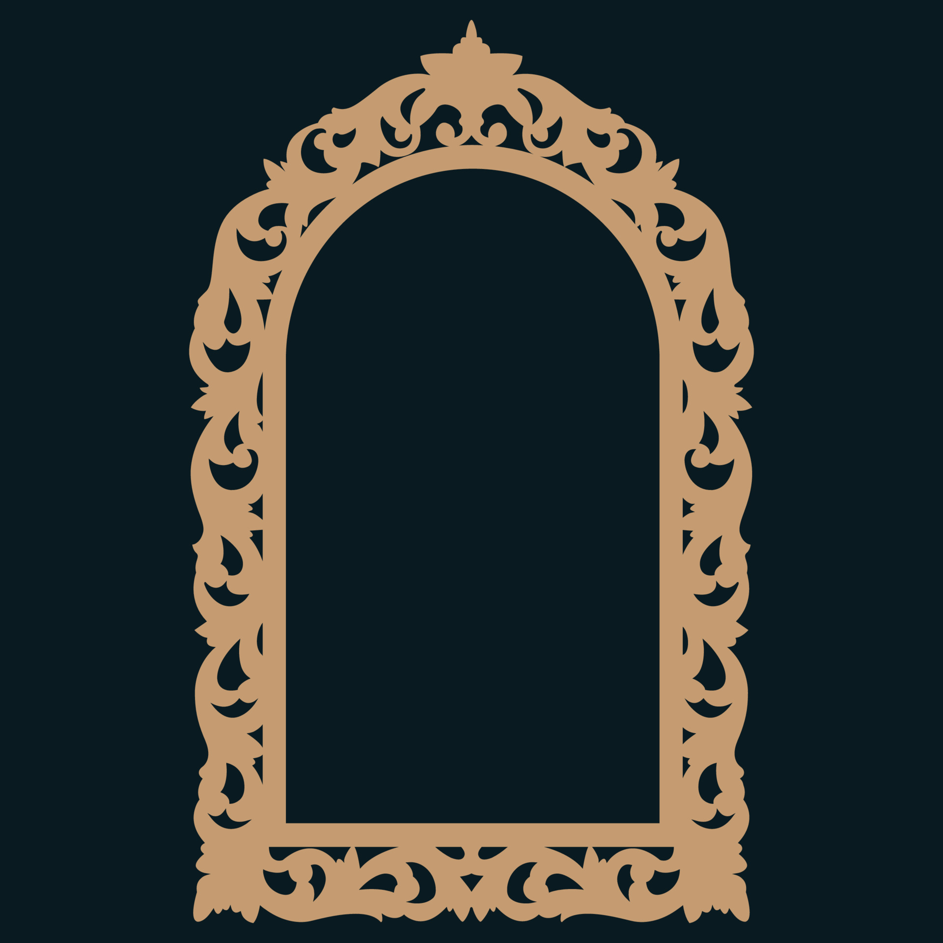 Mirrors Design laser cutting Vector 14562762 Vector Art at Vecteezy